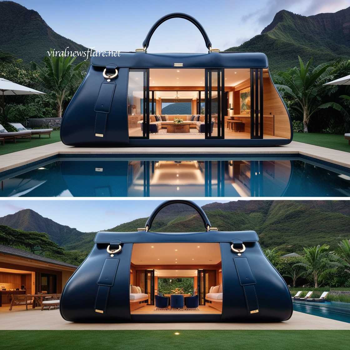 Bag-Shaped Villa