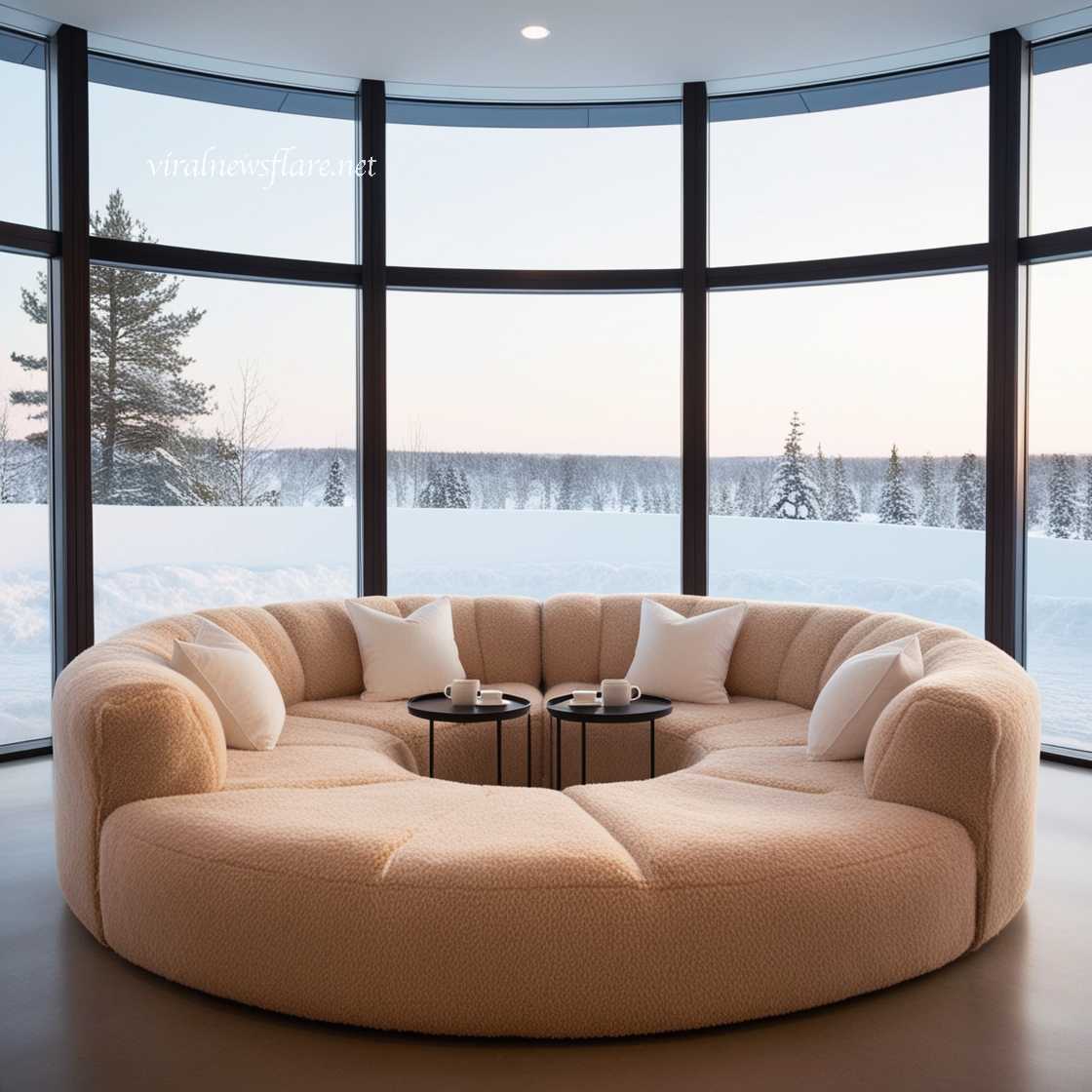 Circular Movie Sofas