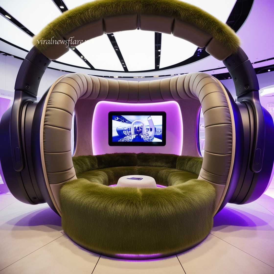 Headphone Lounging Pod