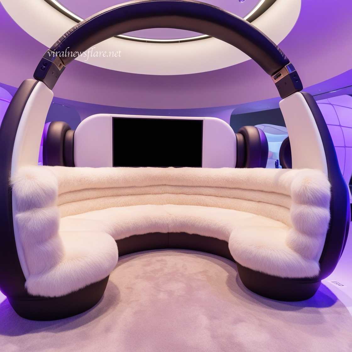 Headphone Lounging Pod