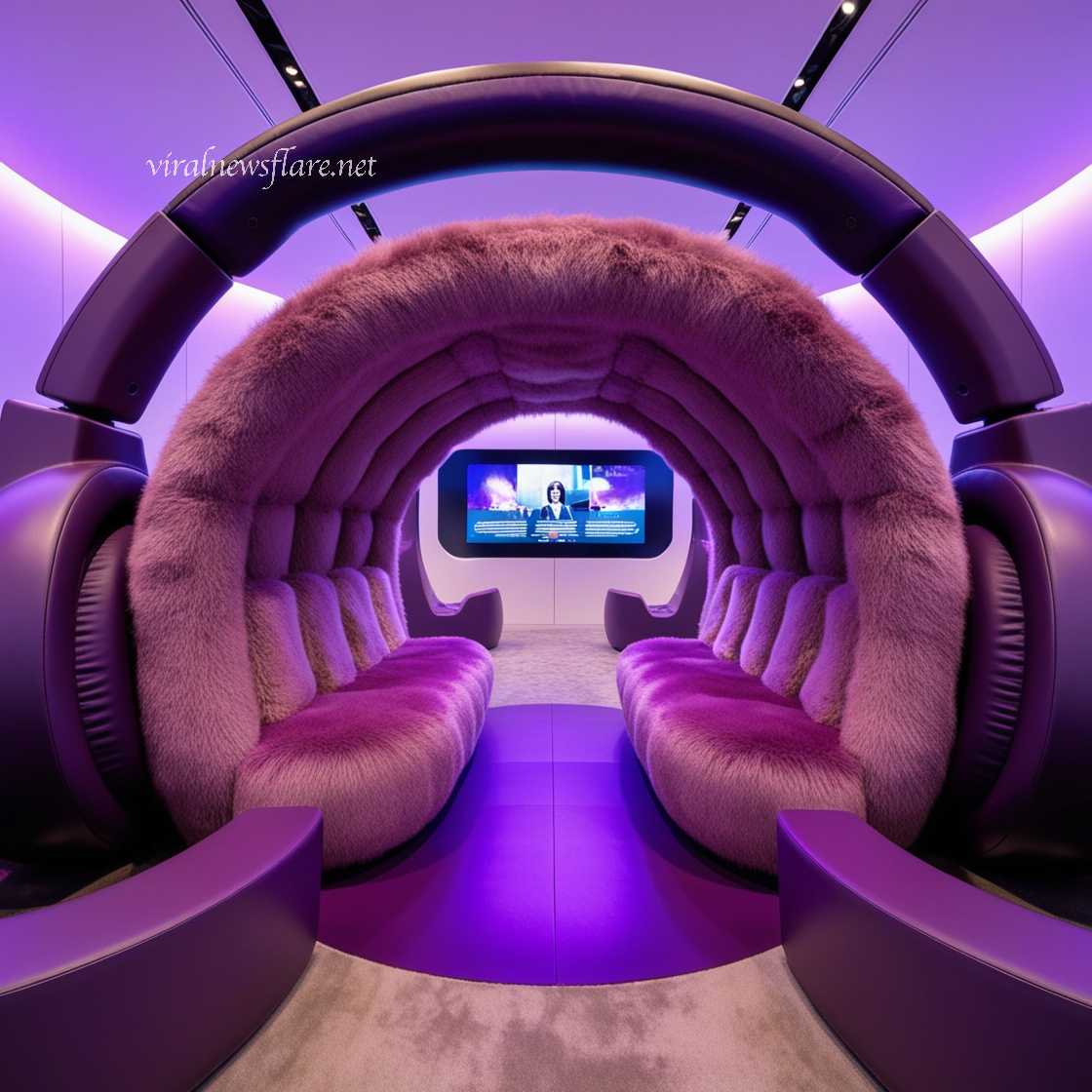 Headphone Lounging Pod