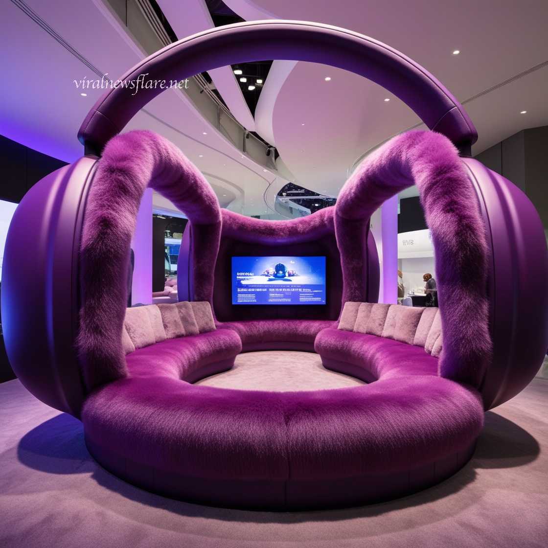 Headphone Lounging Pod