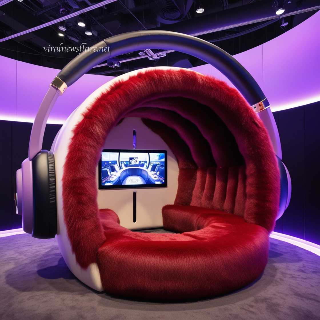 Headphone Lounging Pod