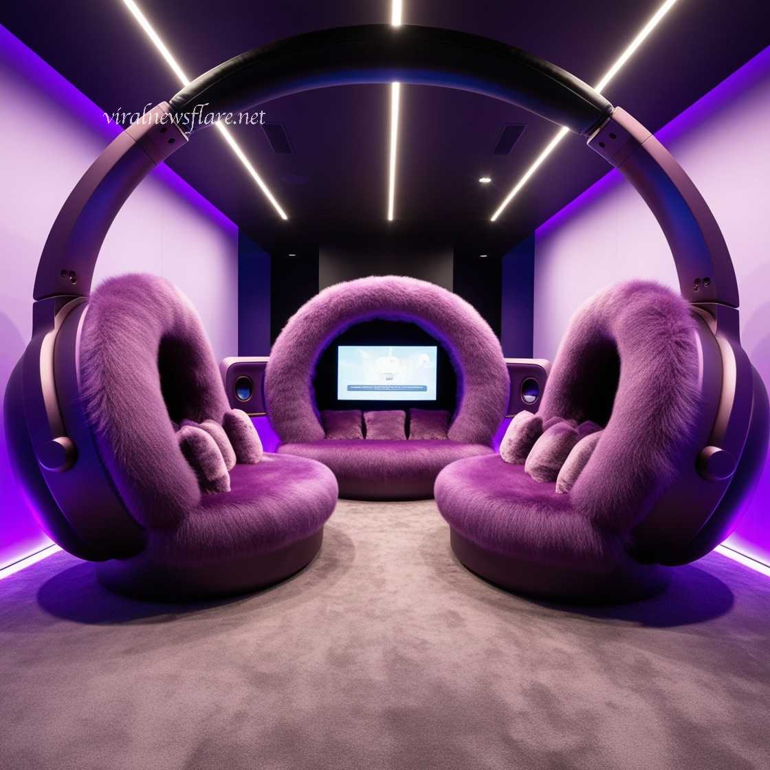 Headphone Lounging Pod