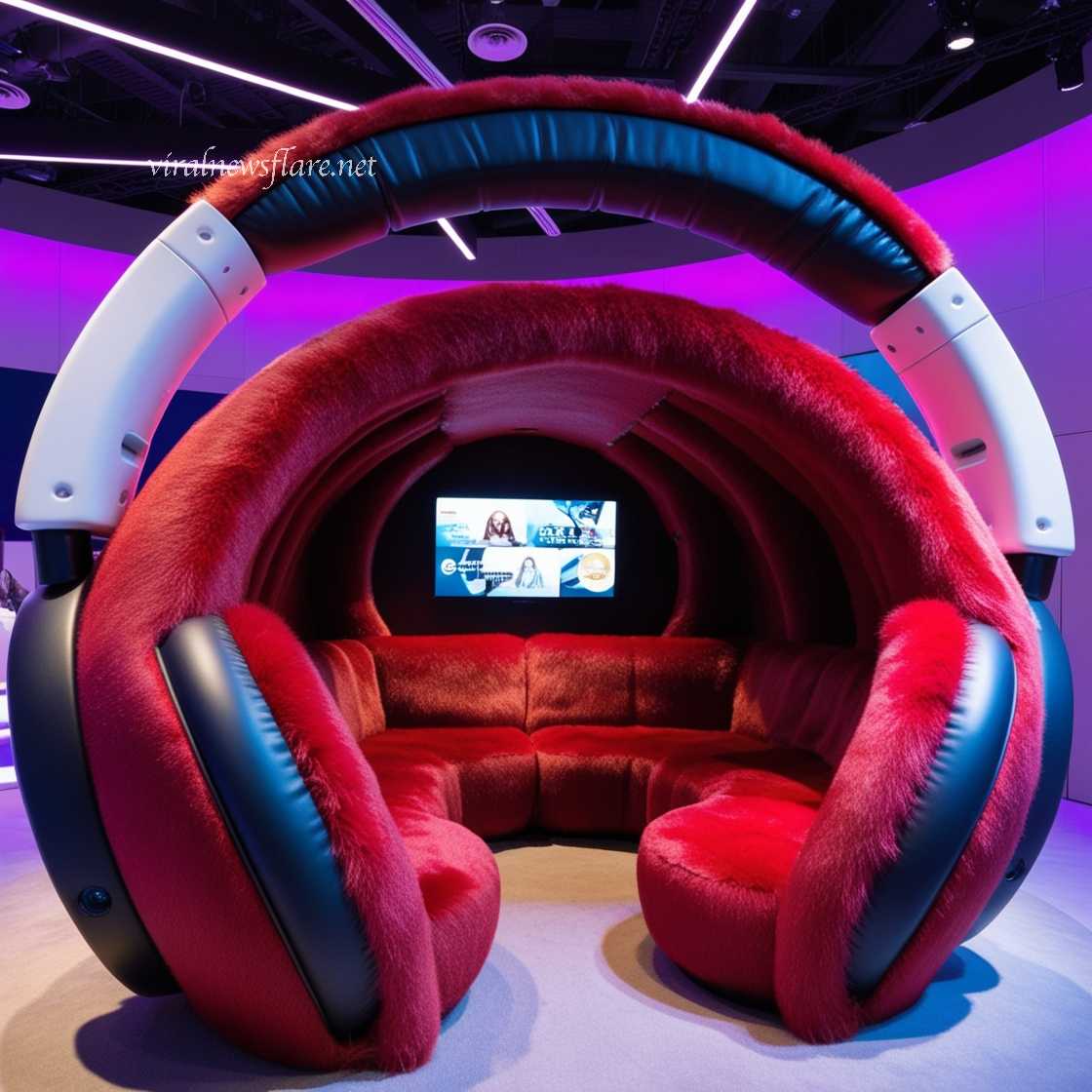 Headphone Lounging Pod