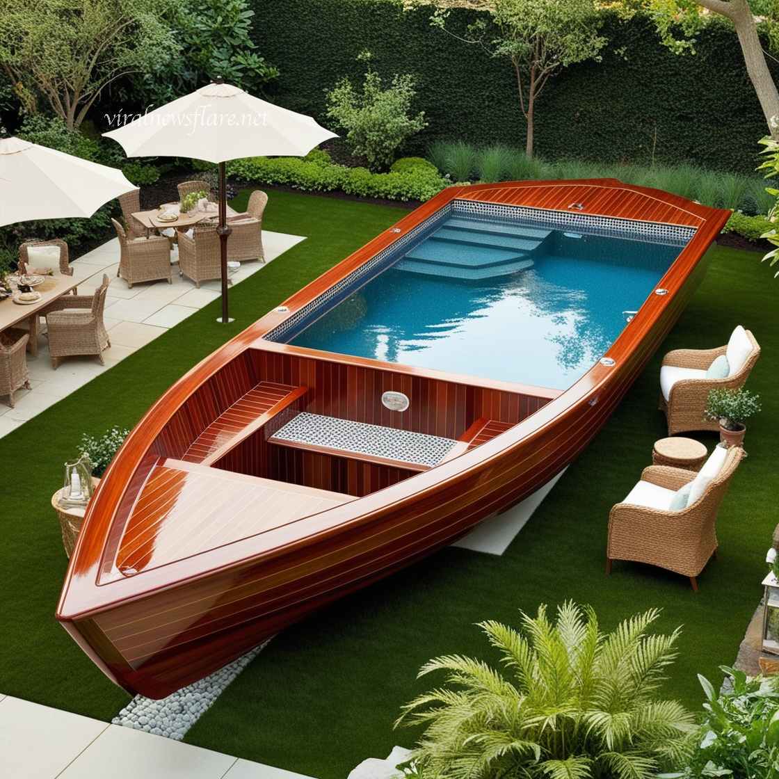 Wood Canoe Pools