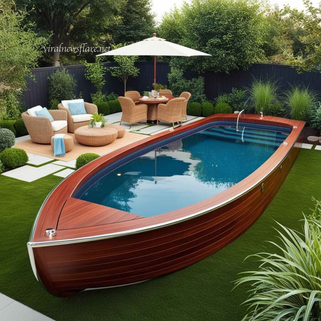 Wood Canoe Pools