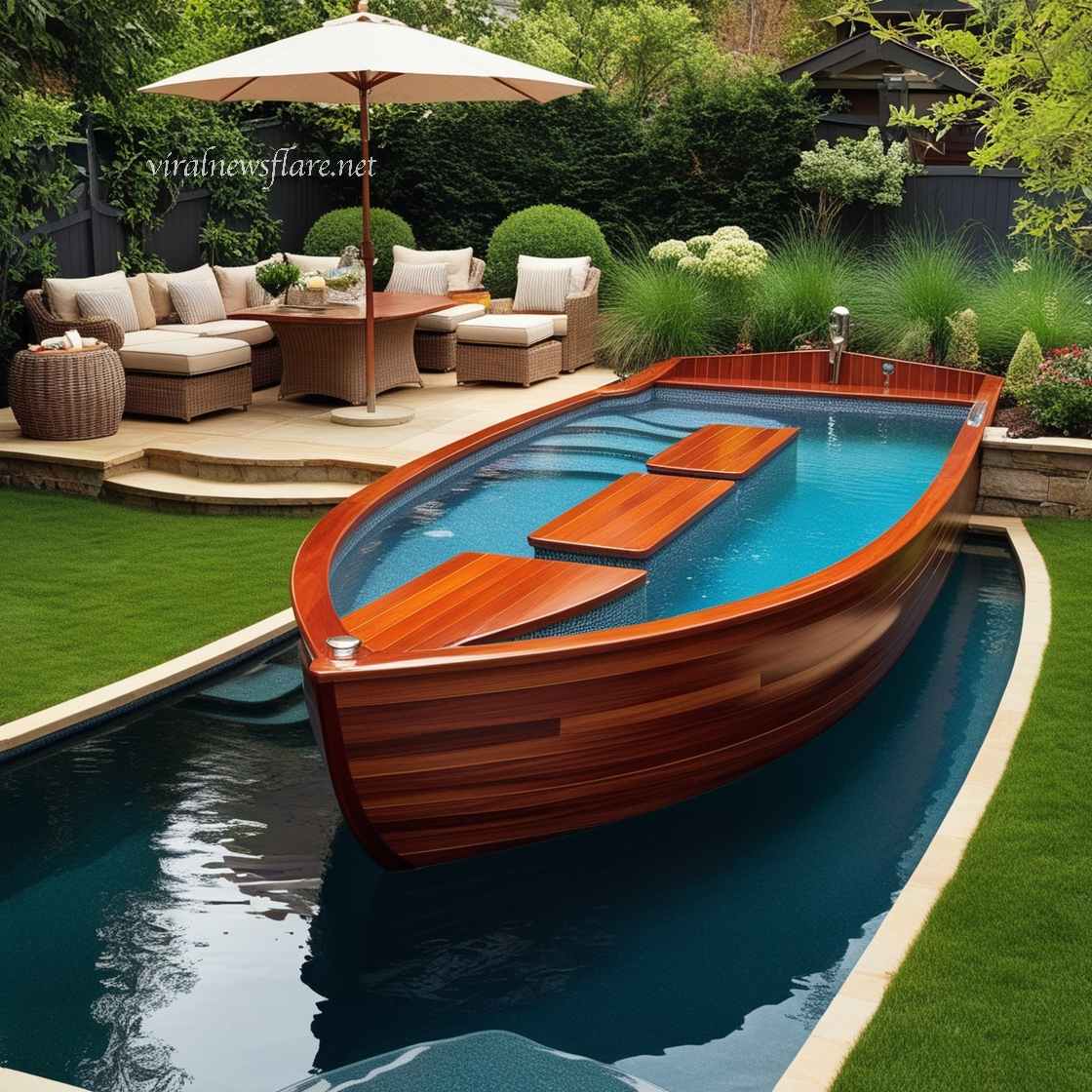 Wood Canoe Pools