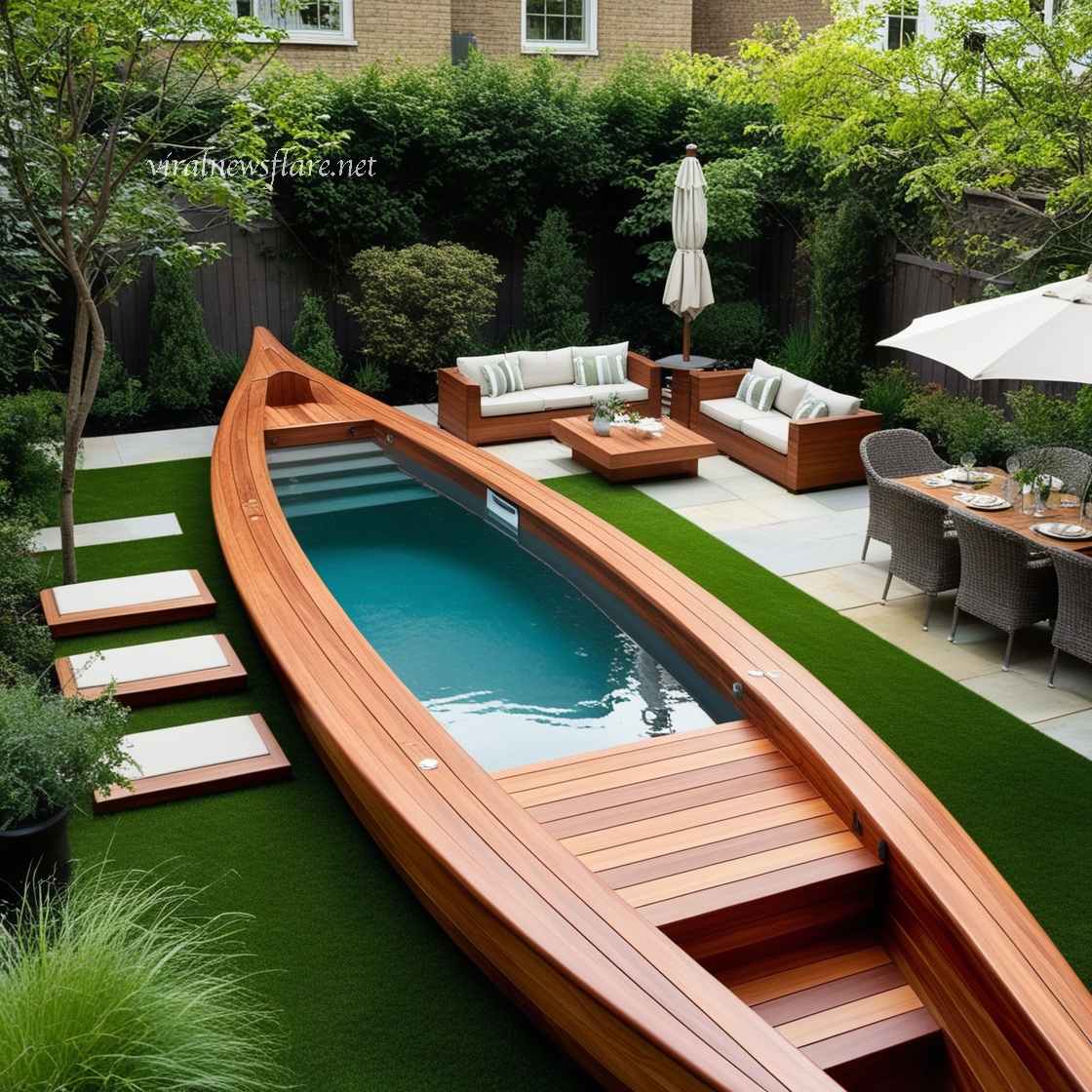 Wood Canoe Pools