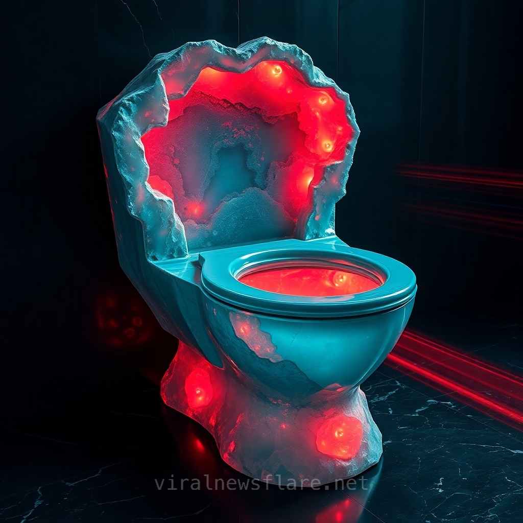 Mineral Crystal Toilets