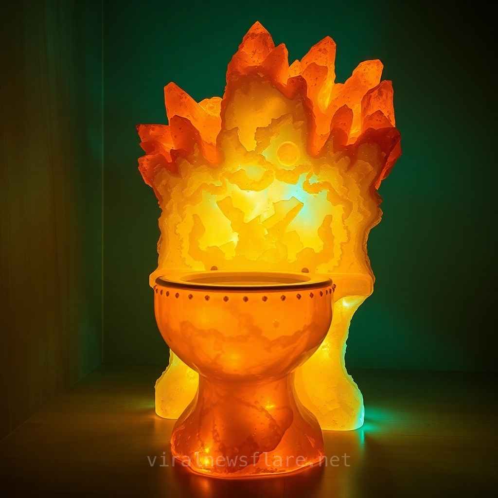 Mineral Crystal Toilets