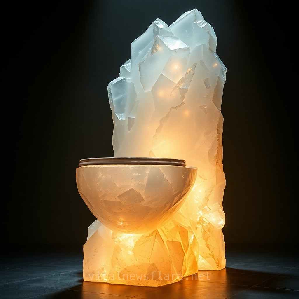 Mineral Crystal Toilets