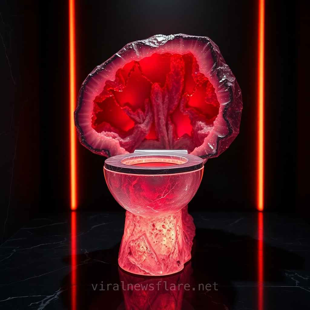 Mineral Crystal Toilets