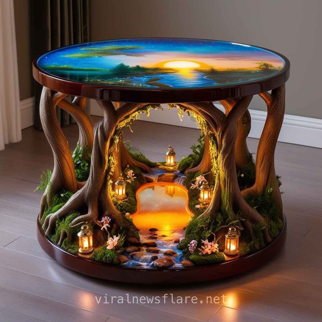 Absolutely Stunning Magical Side Table