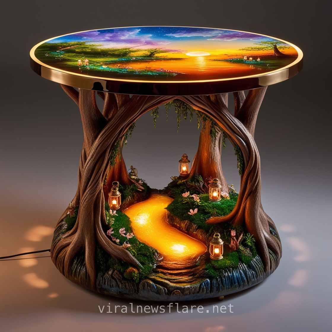 Absolutely Stunning Magical Side Table