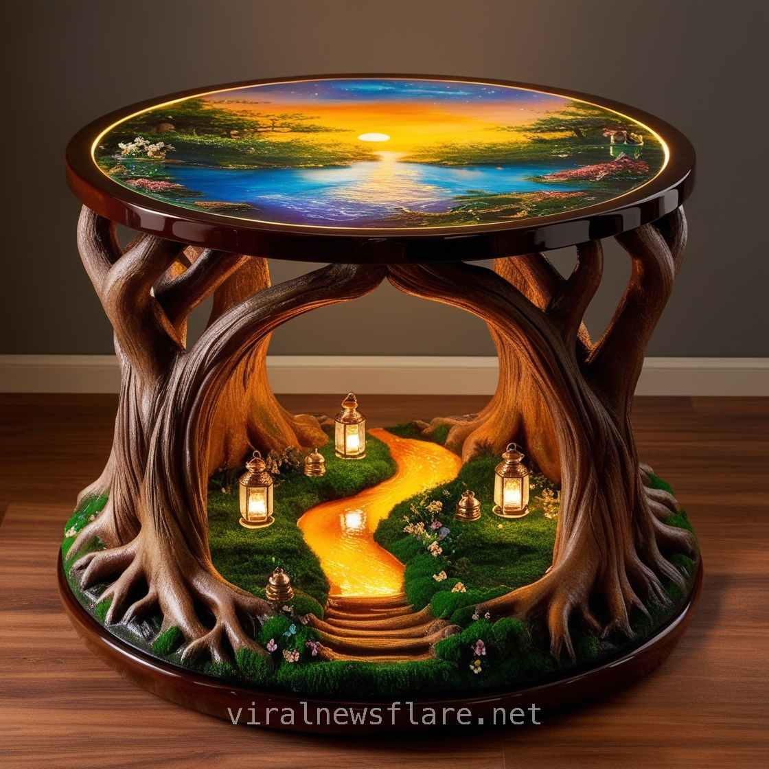 Absolutely Stunning Magical Side Table