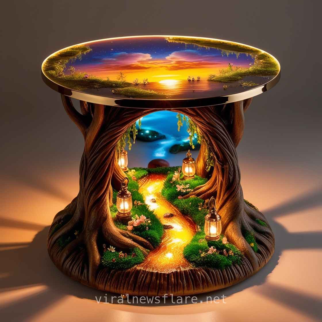 Absolutely Stunning Magical Side Table