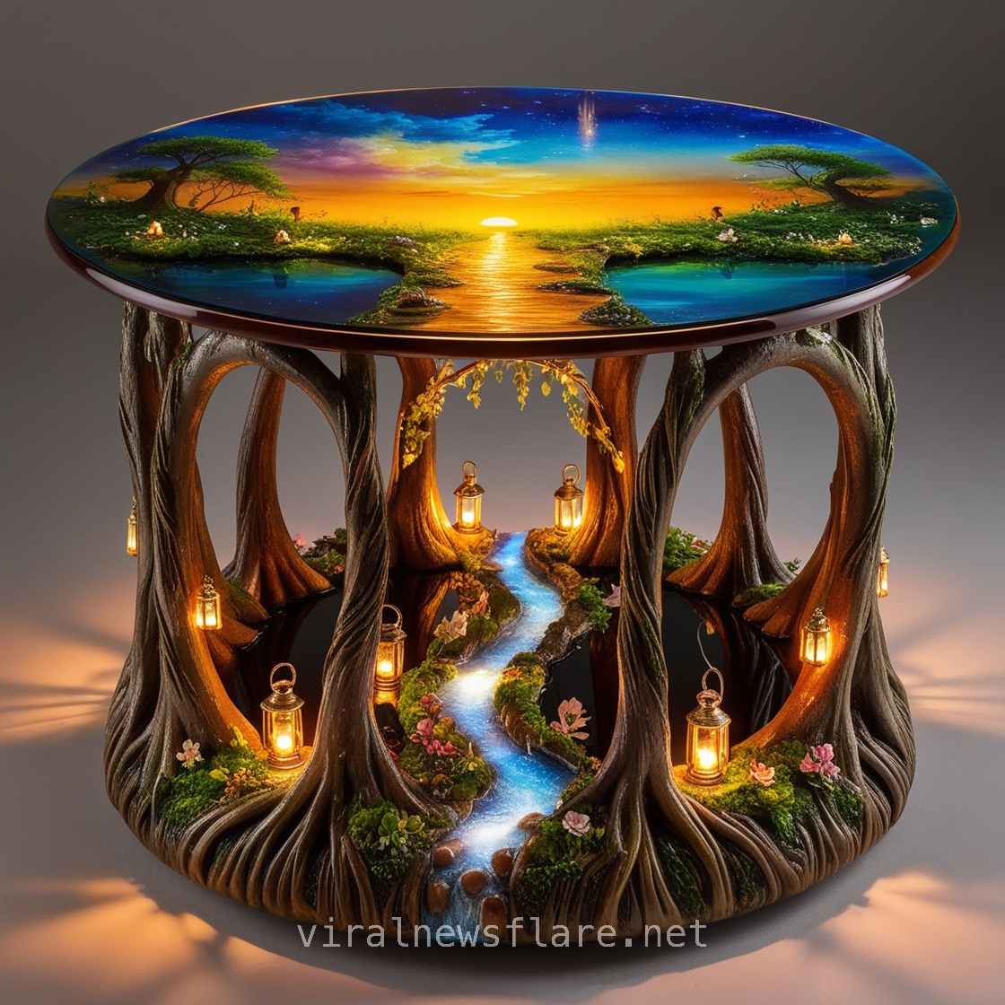 Absolutely Stunning Magical Side Table