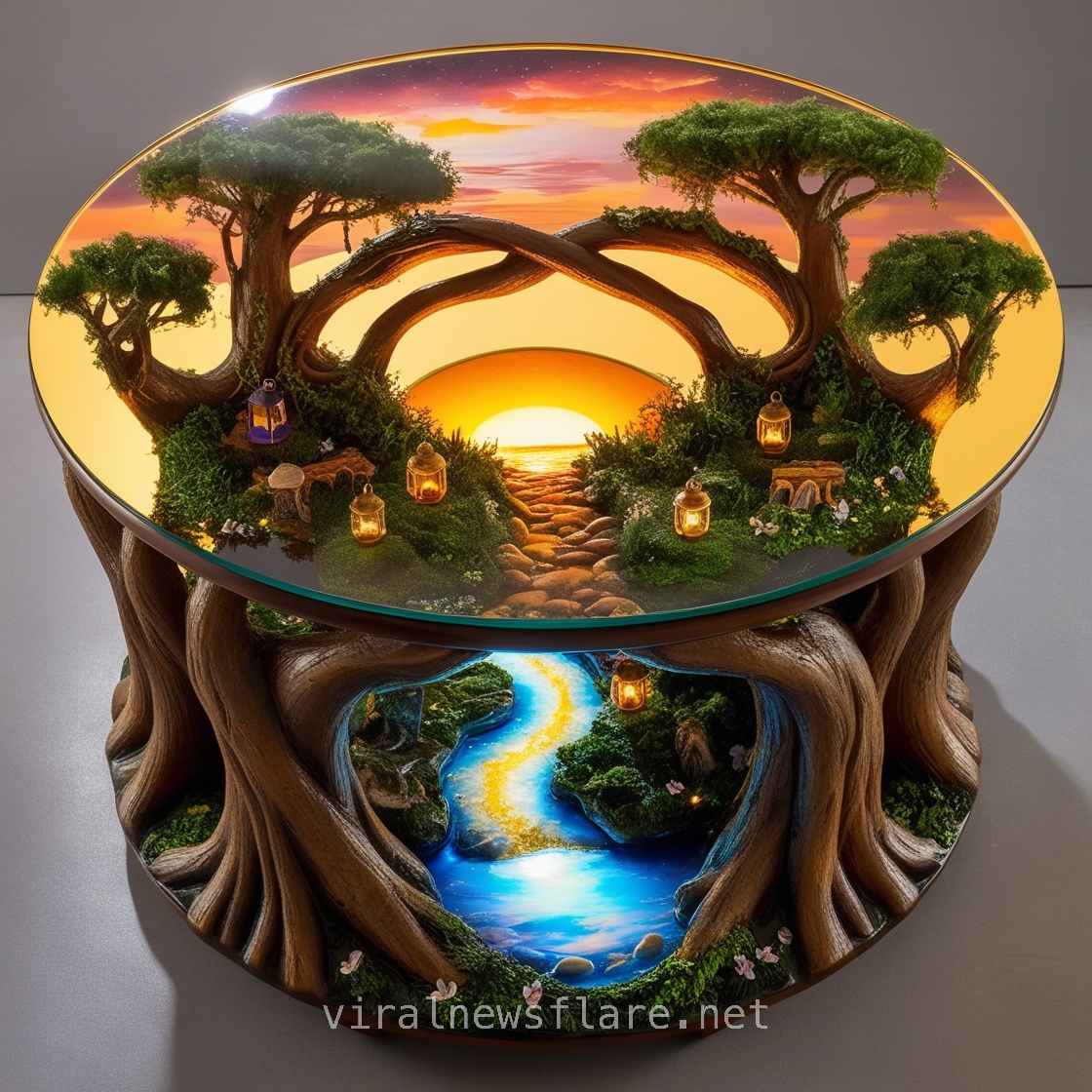 Absolutely Stunning Magical Side Table