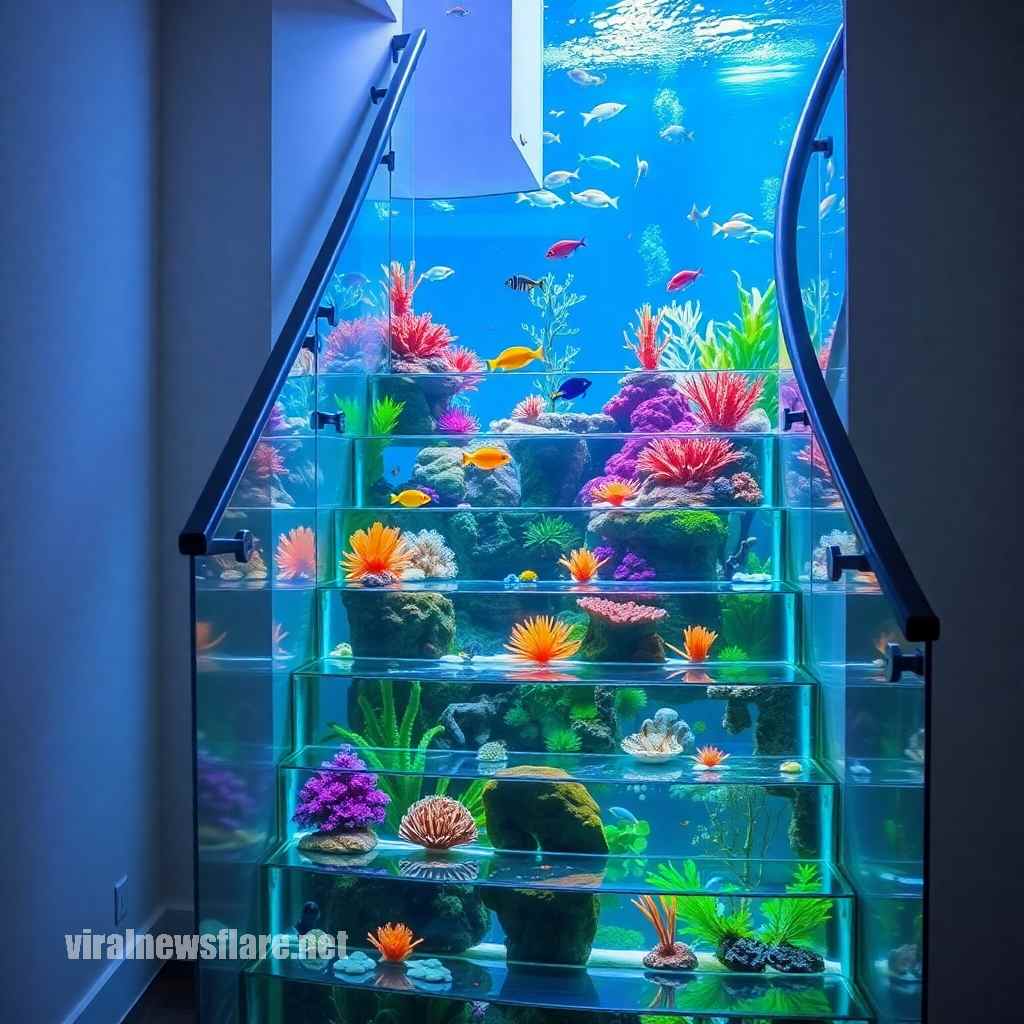 Aquarium Staircases