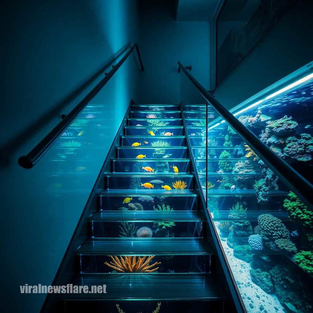 Aquarium Staircases