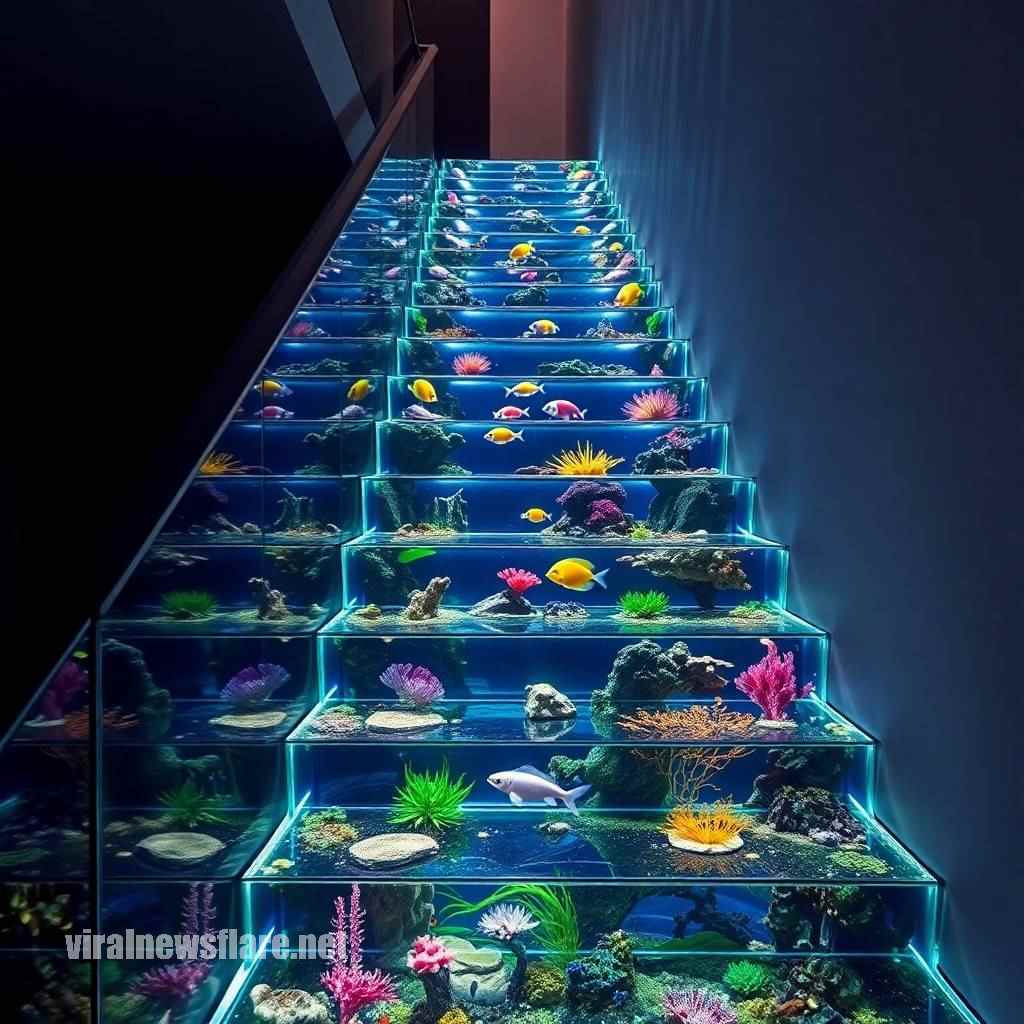 Aquarium Staircases