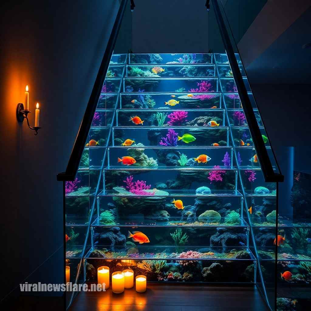 Aquarium Staircases