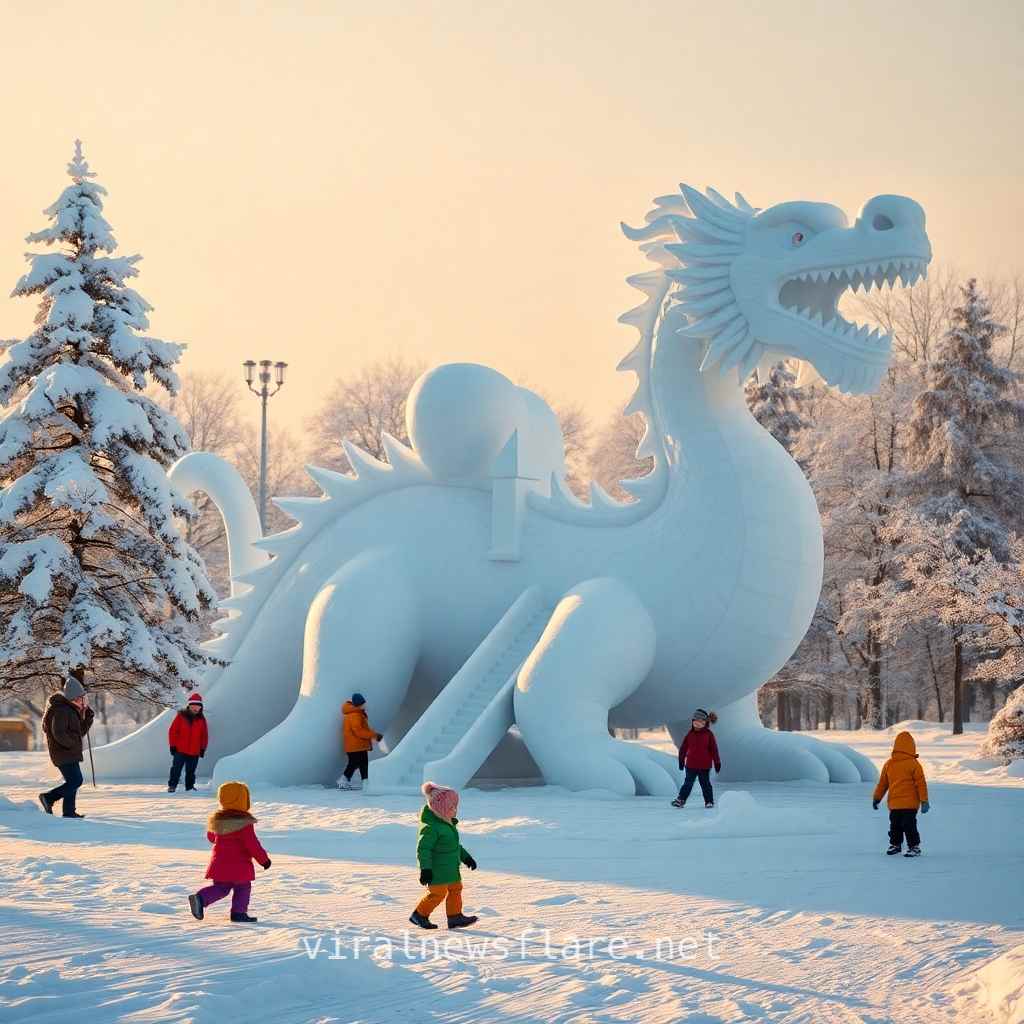 Dragon Snow Playground