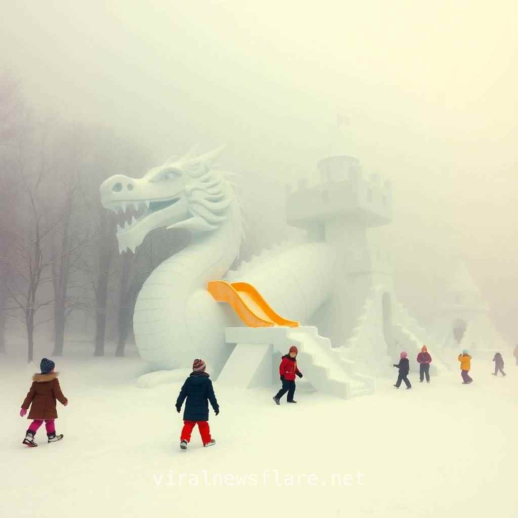 Dragon Snow Playground