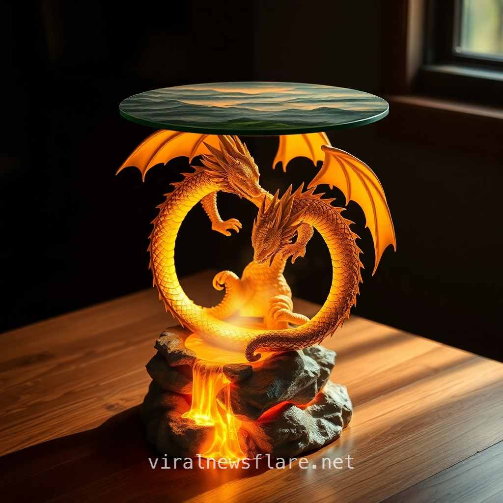 Dragon Side Tables