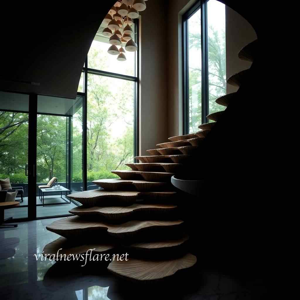 Gorgeous Mushroom Staircase