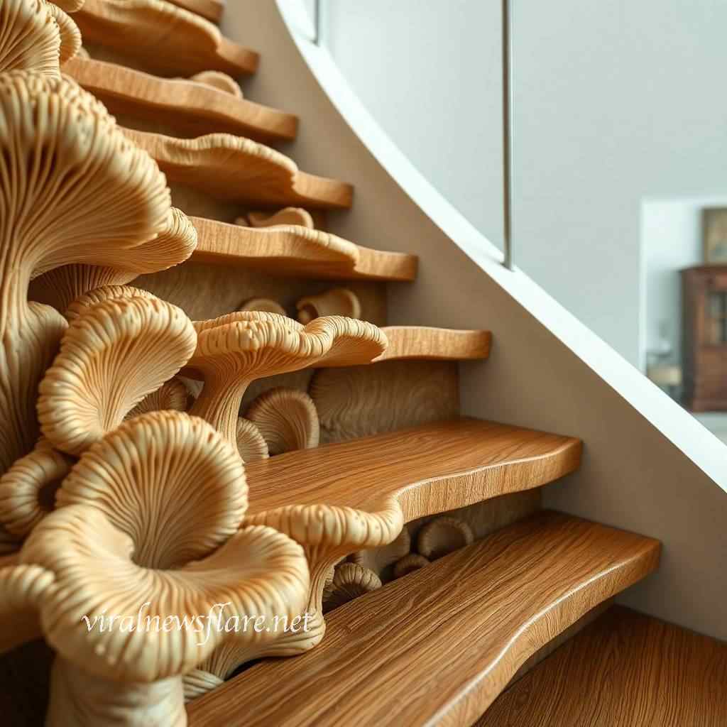 Gorgeous Mushroom Staircase