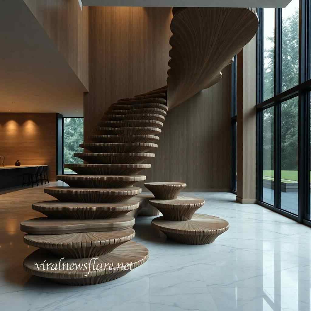 Gorgeous Mushroom Staircase