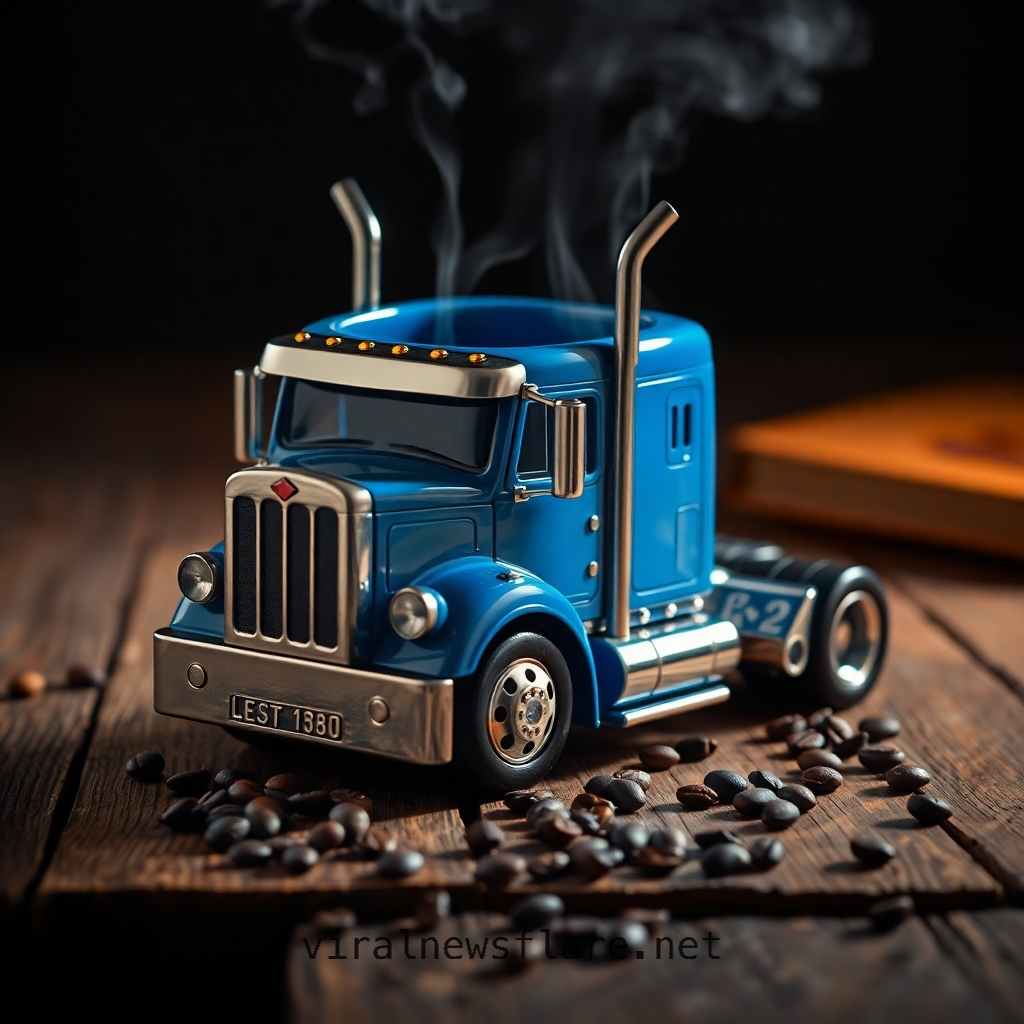 Truck Shape Creative Coffee Mug