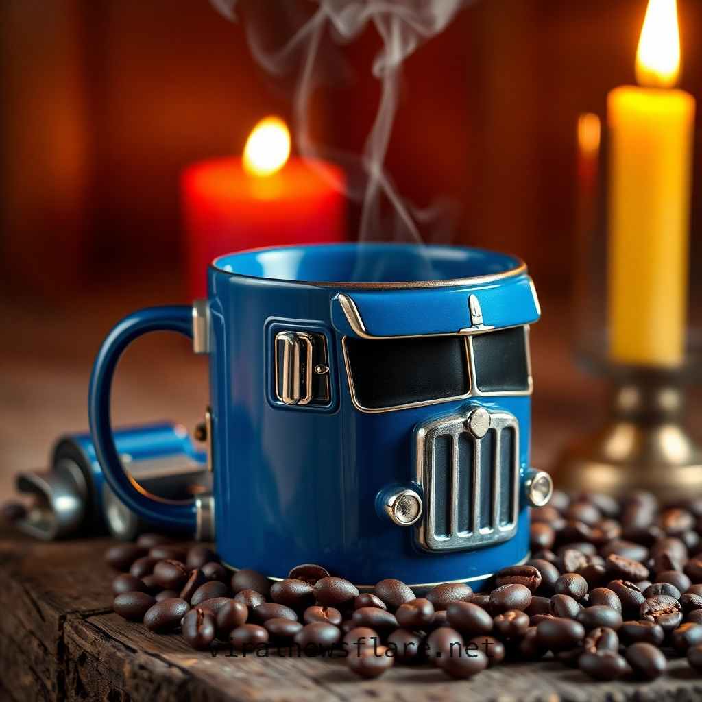 Truck Shape Creative Coffee Mug