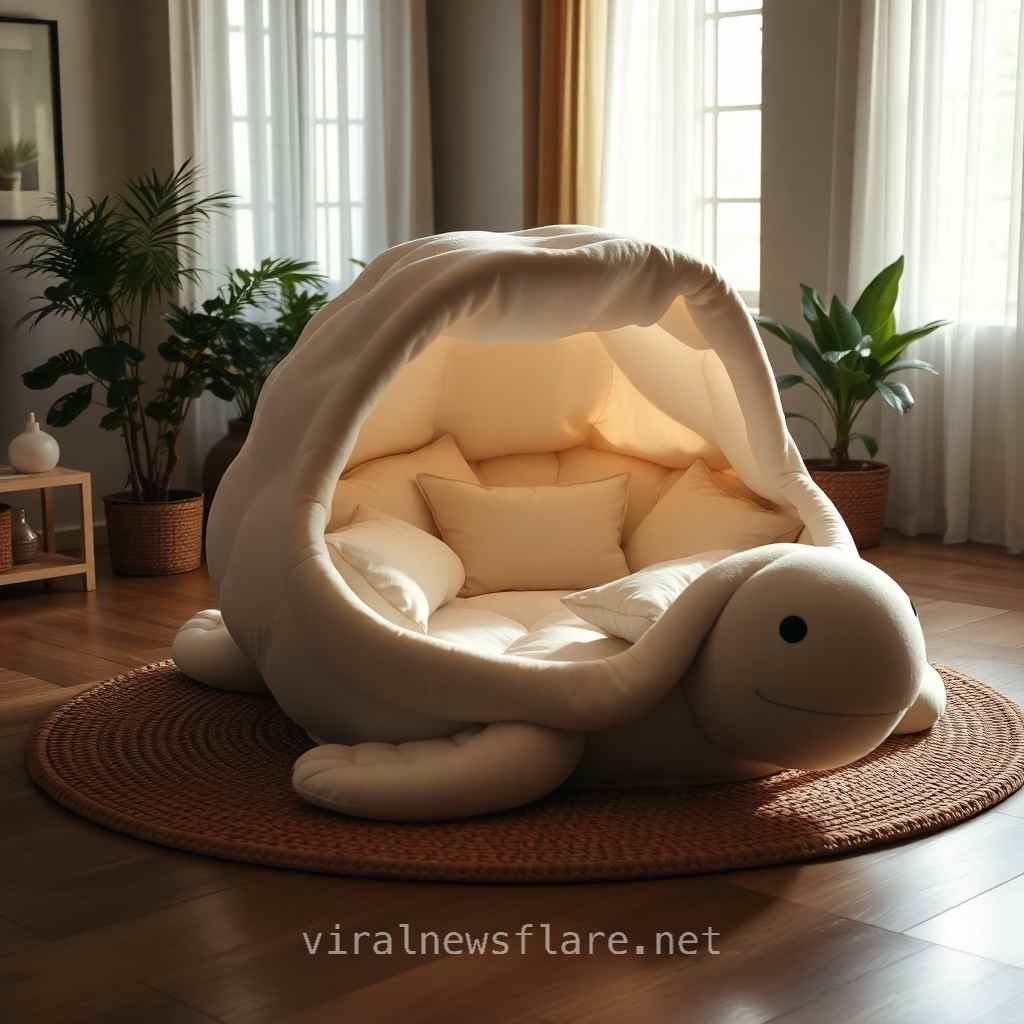 Turtle Lounging Pod