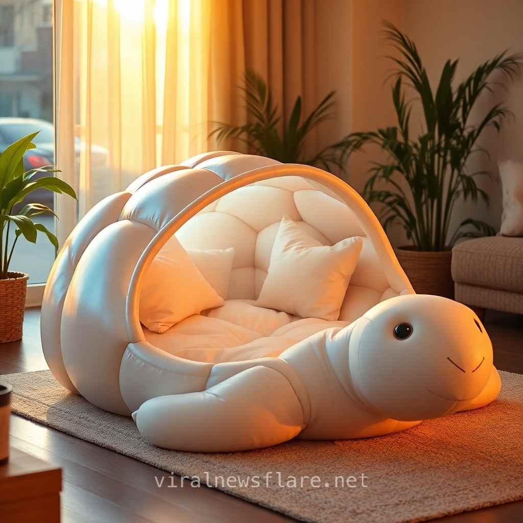 Turtle Lounging Pod