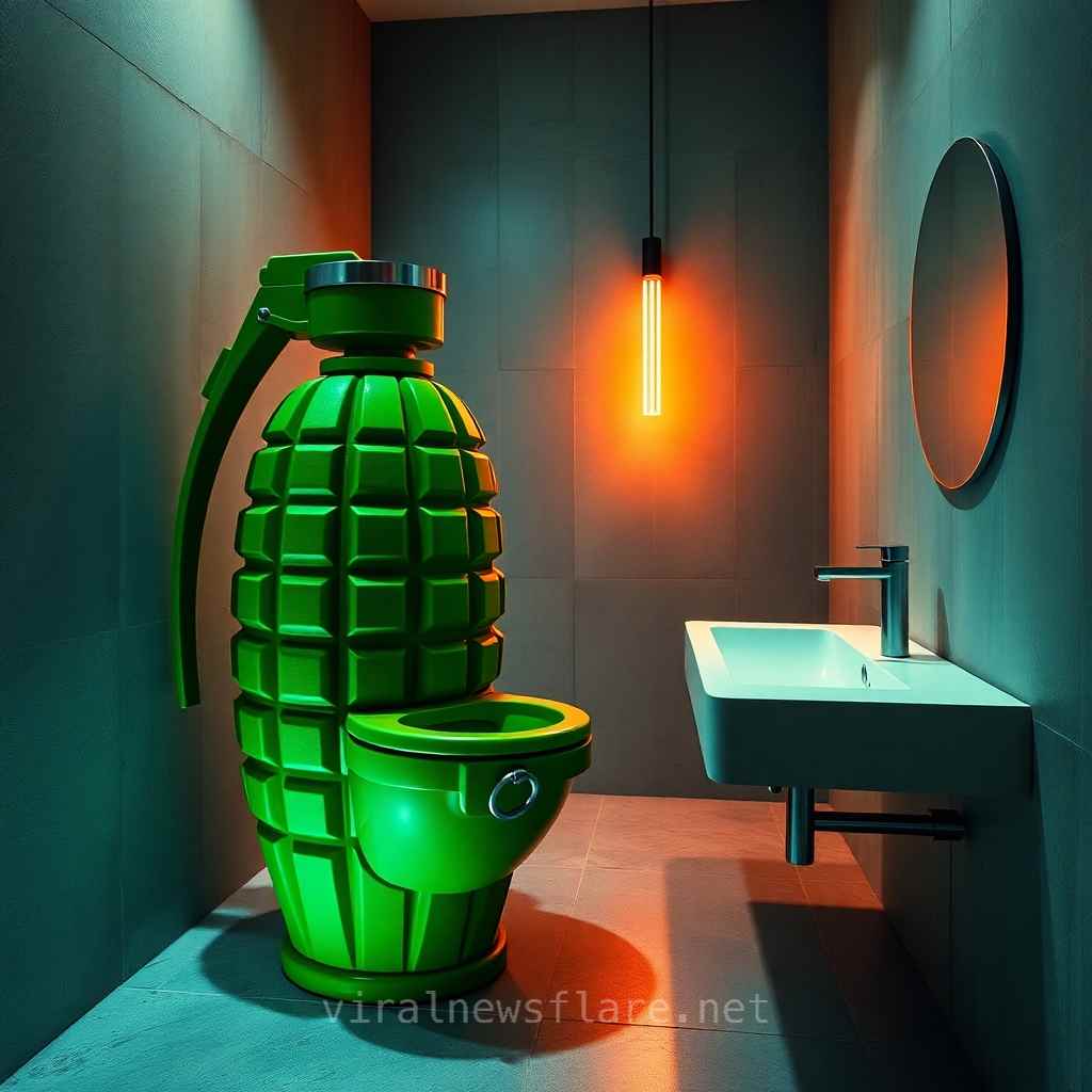 Grenade Toilet