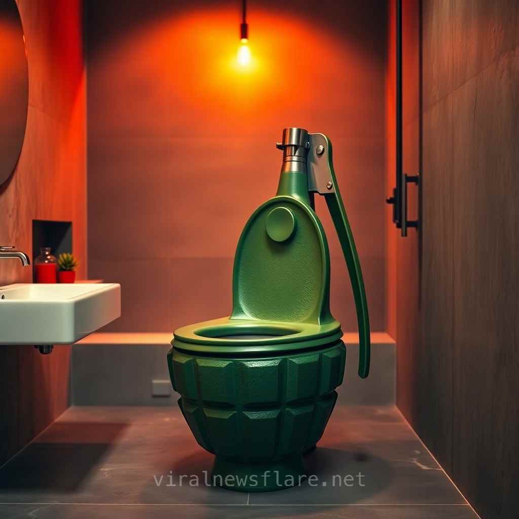 Grenade Toilet