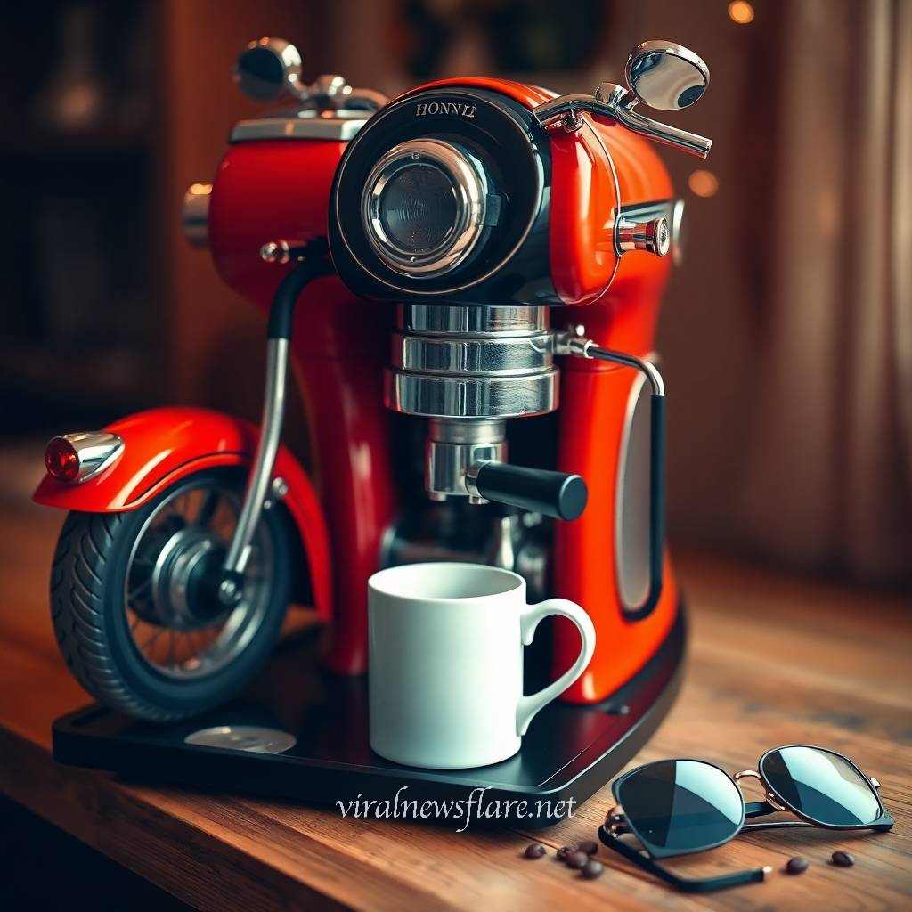 Harley coffee maker