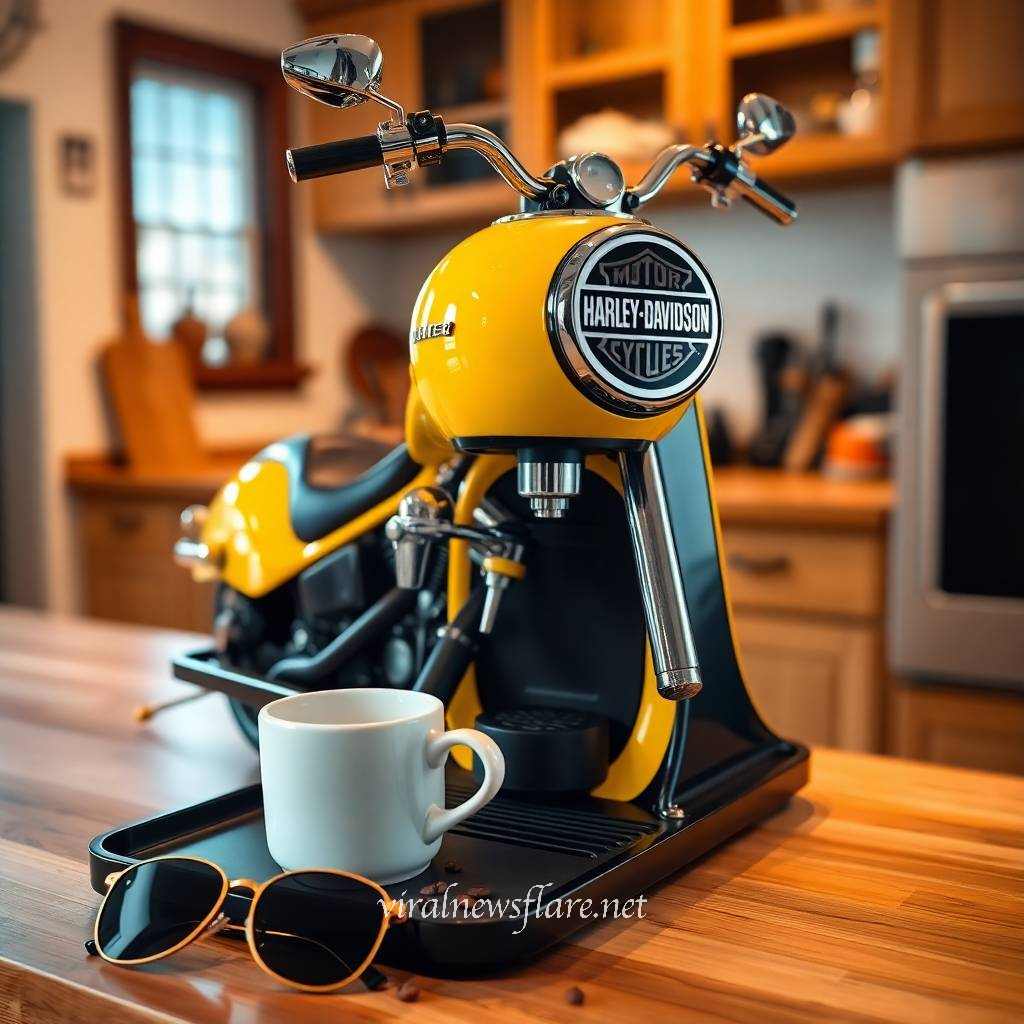 Harley coffee maker