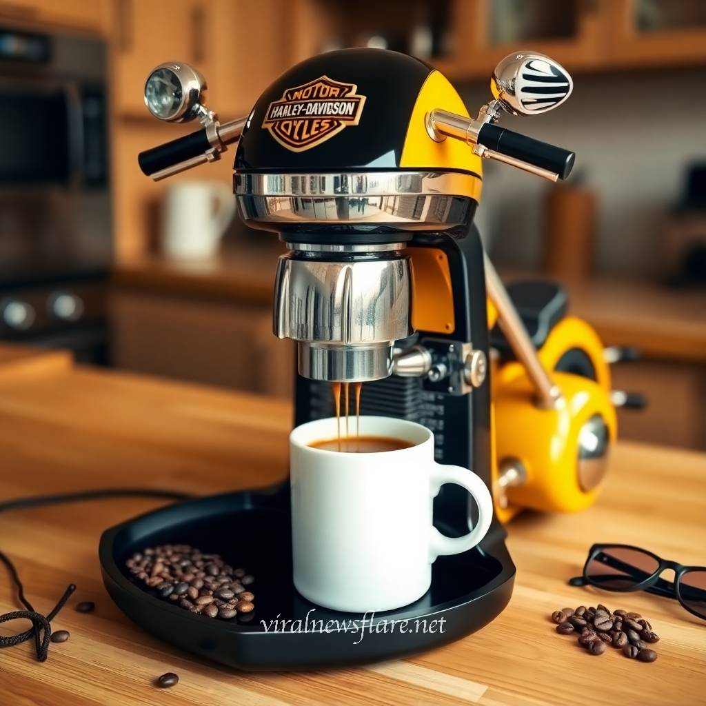 Harley coffee maker