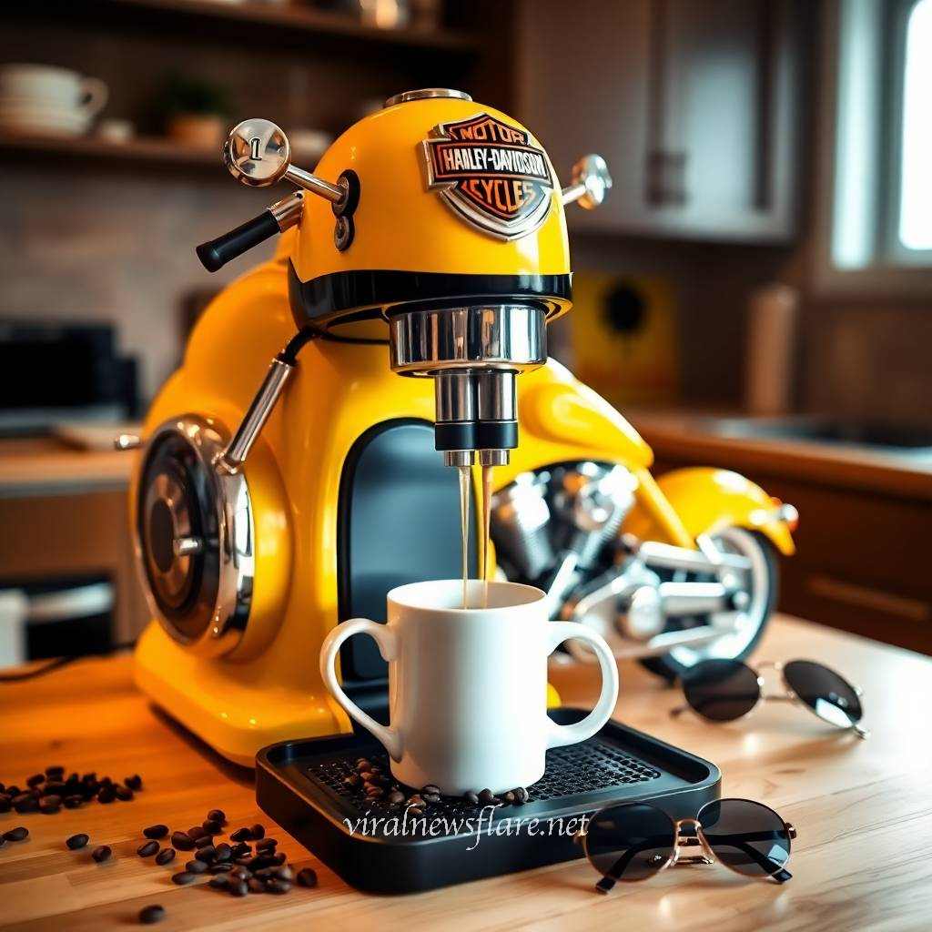 Harley coffee maker