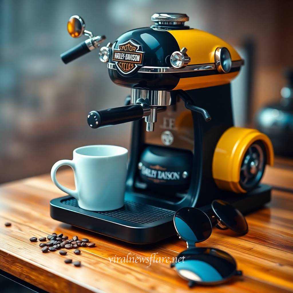 Harley coffee maker