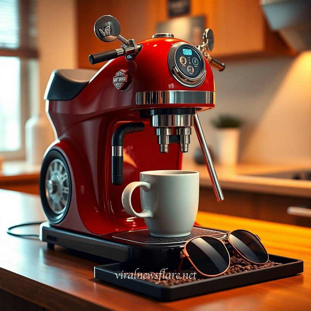 Harley coffee maker