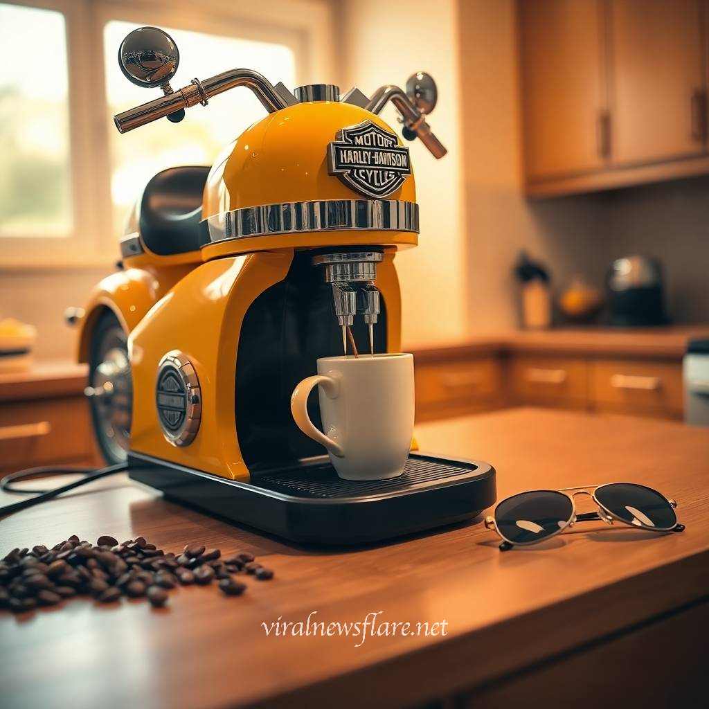 Harley coffee maker