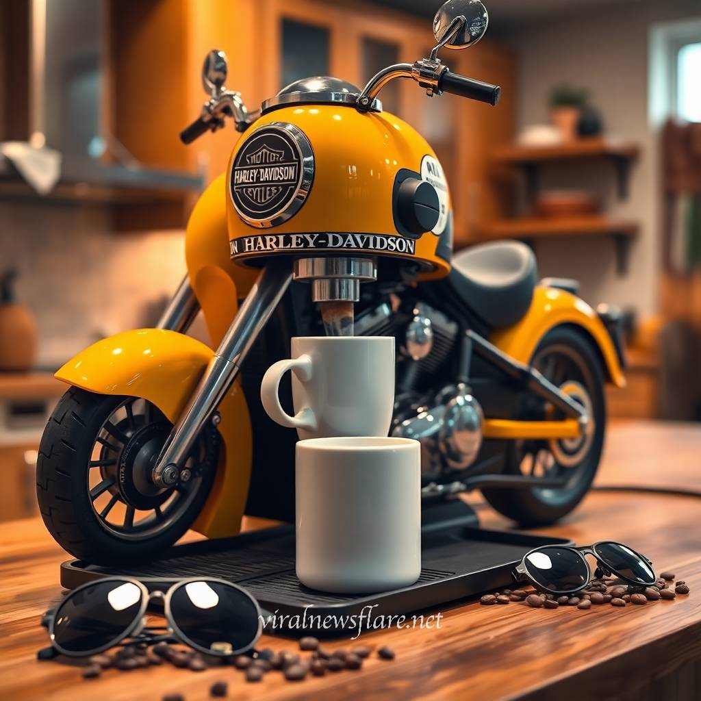 Harley coffee maker