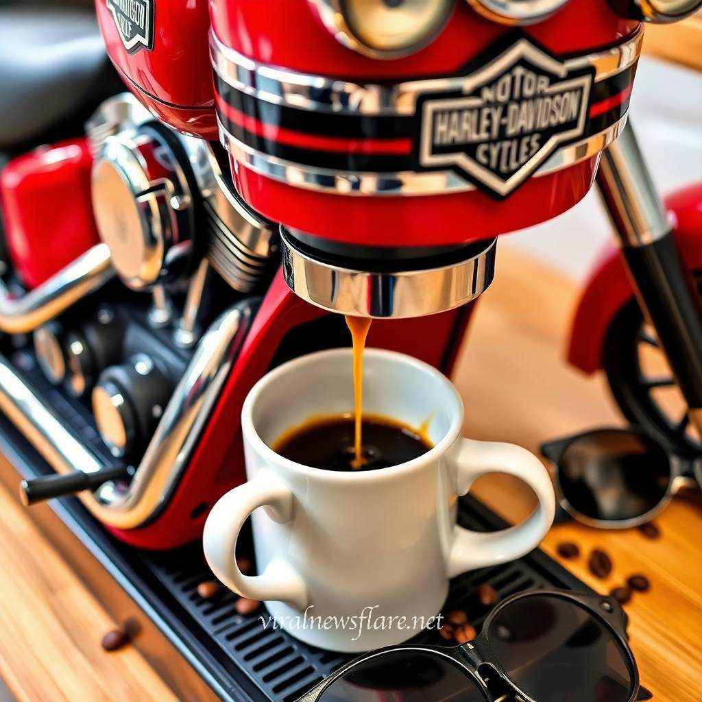 Harley coffee maker