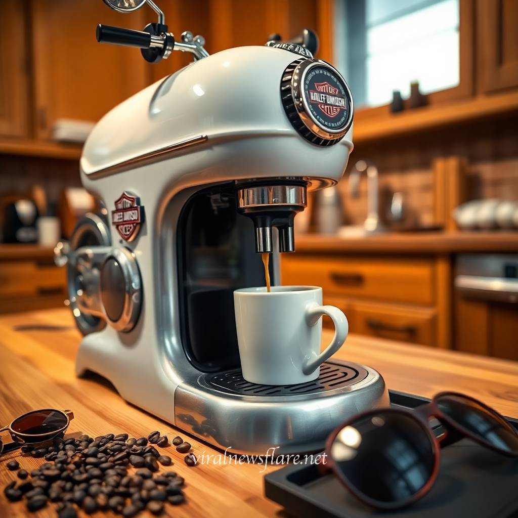 Harley coffee maker