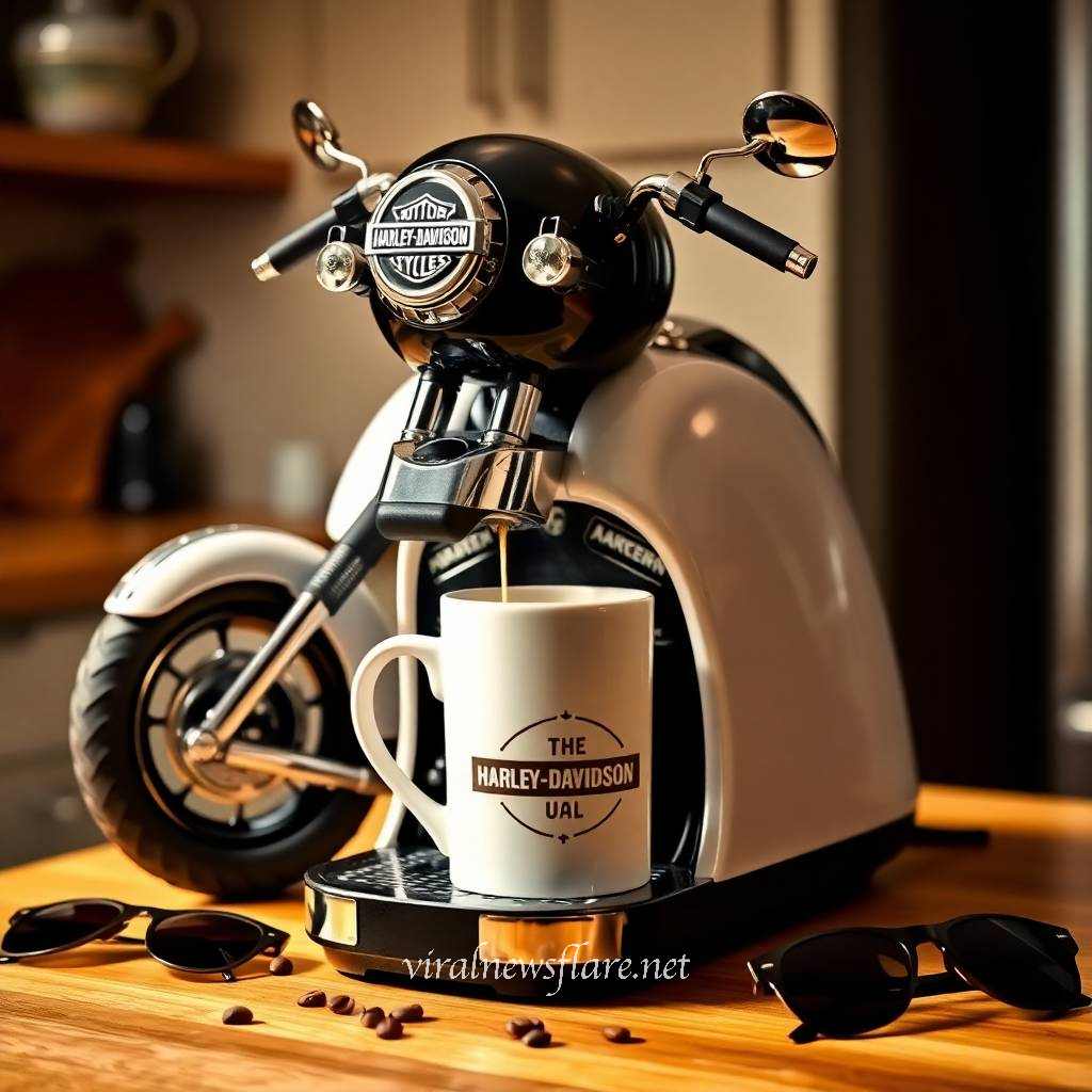 Harley coffee maker